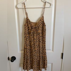 NEW babydoll leopard print dress